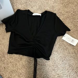 American threads crop top